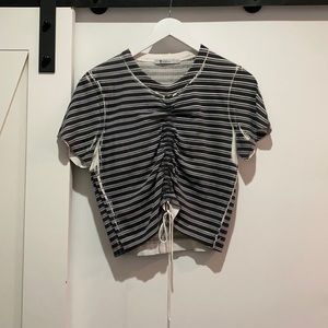 T Alexander Wang Cinched Front Tee